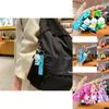 Cute Pochacco Car Hanging Ornament Colorful Rubber Cartoon Keychain Couple Bag Decoration
