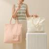 Washable Travel Storage Handbag Large Capacity Foldable Tote Bag Nylon Shoulder Bag  Vacation