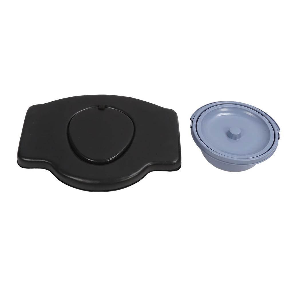 Walker Potty Plate Strong Bearing Capacity Toilet Seat Attachment with Pot for Four Legged Walker