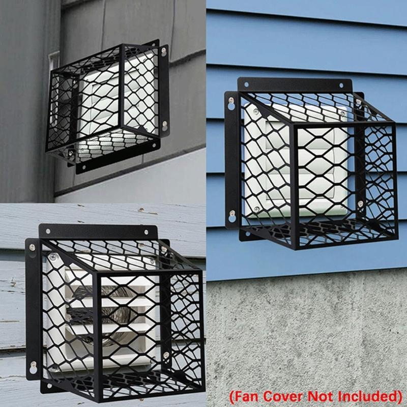 Dryer Vents Covers with Bird Guard Stainless Steel Construction Ensures Safe and Efficient Airflows Easy To Installion