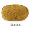 Su He 4-Strand Combed Cotton Yarn for Handmade Knitting: DIY Milk Cotton for Dolls, Cushions, and Blankets.