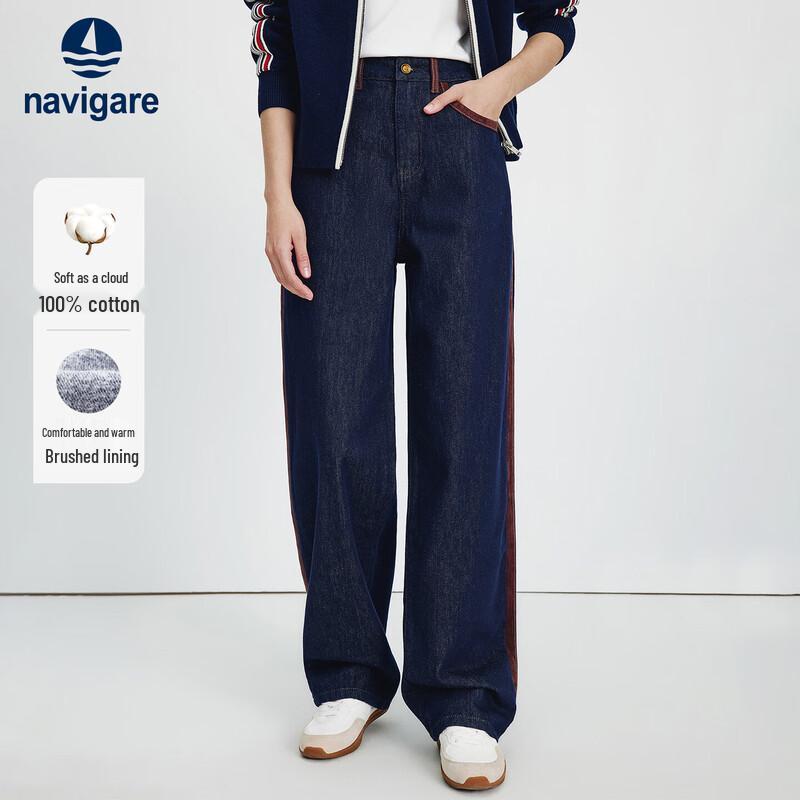 

Navigare Women s Warm Straight-Leg Denim Jeans 2XL