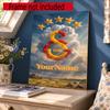 Galatasaray Personalized Name Round Diamond Painting Kit Diamond Embroidery Painting Rhinestones Mosaic Frameless Handwork Decoration Arts