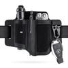 VIPERADE PL3 Leather Sheath with DIY Patch EDC Pocket Organizer for Leatherman Sheath with Pen Holder Flashlight EDC Belt Organizer with Keychain