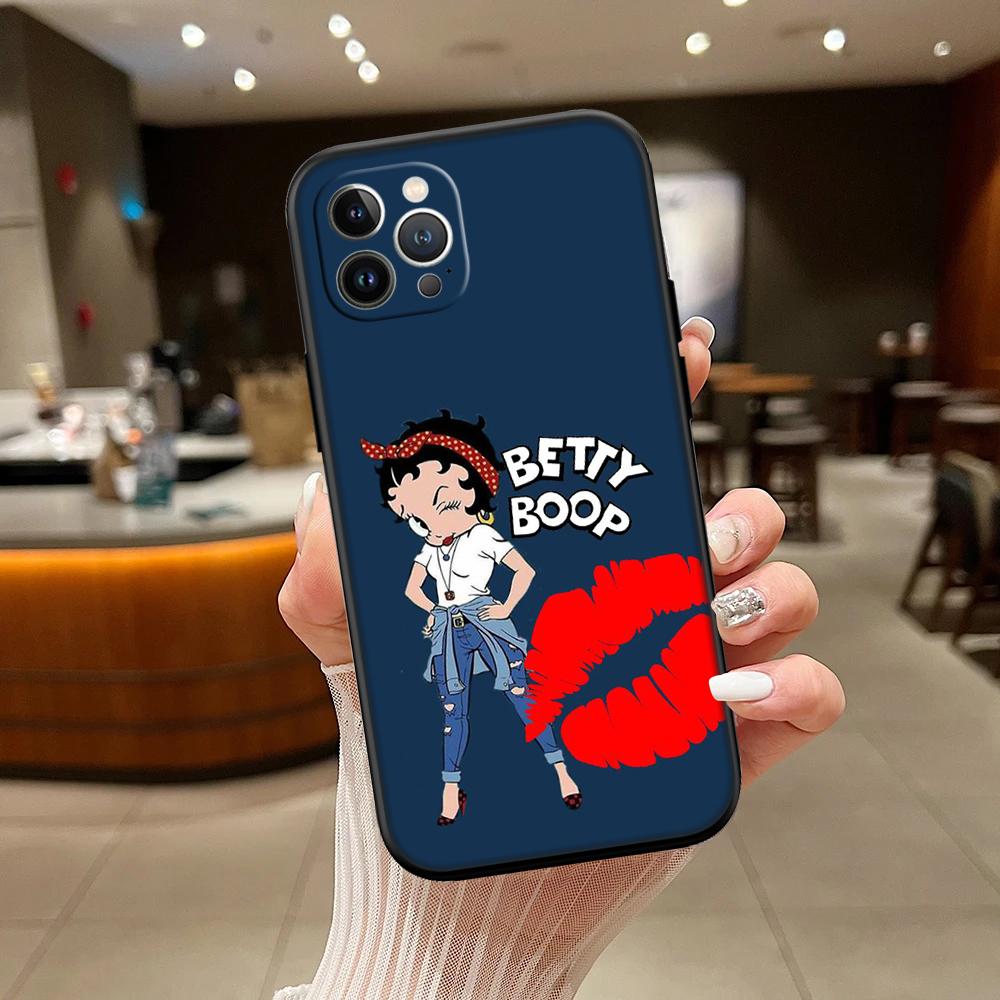 B-Bettys Art B-Boops Phone Case for Samsung Galaxy A11 A12 A13 A15 A52S A53 A55 A56 A70 A71 A72 A73 F06 F16 F56 S10 Plus S10e