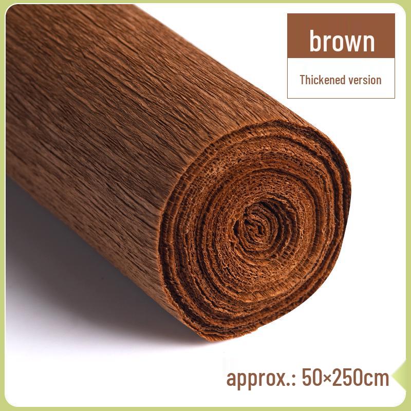 Packung dickes grünes Krepppapier für handgefertigte 3D-Blumen, ideal für Bastelarbeiten in Grundschule und Kindergarten