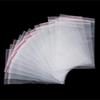 Lot de 100 petits sacs en plastique transparents refermables, épaisseur 0,05 mm, pour chaussures, rangement sous vide, sacs transparents en poly, sac Mylar
