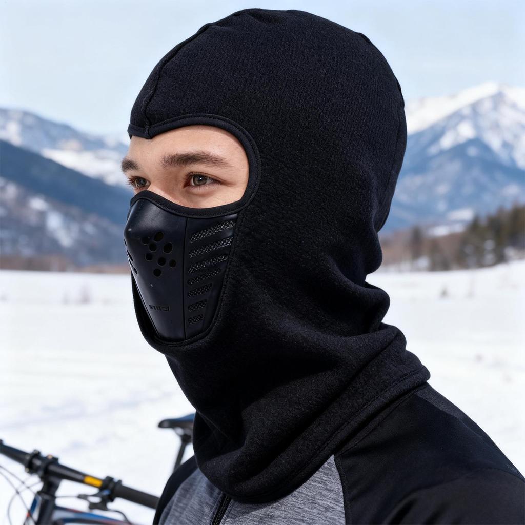 Riding Face Cover Windproof Elastic Warm Protector Scarf Men Women Face Cover Neck Gaiter For Fishing Cycling Mountaineering