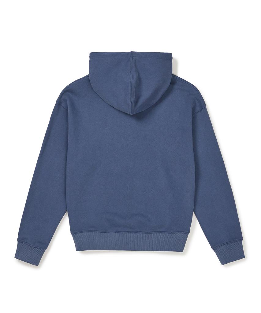 [24Fw Clove] Lettering Hoody (Blue)