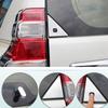 Pz. Baffi Cromati per Lunotto Posteriore per Toyota Land Cruiser Prado Fj 150 Accessori