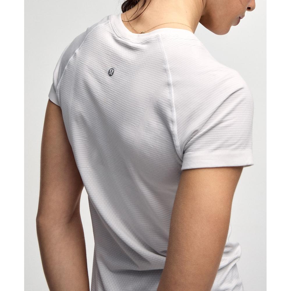 Lululemon Swiftly Tech Short Sleeve Shirt 2.0  Hip Length White White