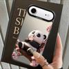 Chubby Panda Back Phone Cover Case for iPhone 17 Pro Max 11 XS 13 Pro XR 12 Air 15 Plus 16 14