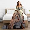 Heated Rivalry Blankets  Picnic Flannel Throw Blanket For Outdoor Super Warm Custom Quality Bedspread Gift Idea