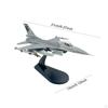 Fighter Jet Model Desktop Display 1:72 Ornament Aluminum Alloy Children Toy Plane for Holiday Gifts