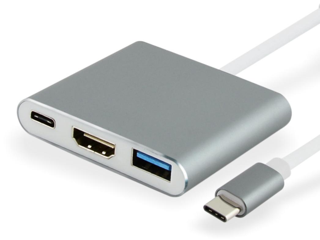 Type-C to HDMI Three-in-One Expansion Converter for Nintendo Switch