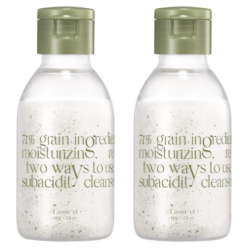 La Cielle Enzyme Oat Scrub Powder Wash, 60g, 2 Pcs