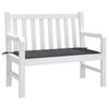 vidaXL Gartenbank-Auflage Anthrazit 100x50x3 cm Oxford-Gewebe