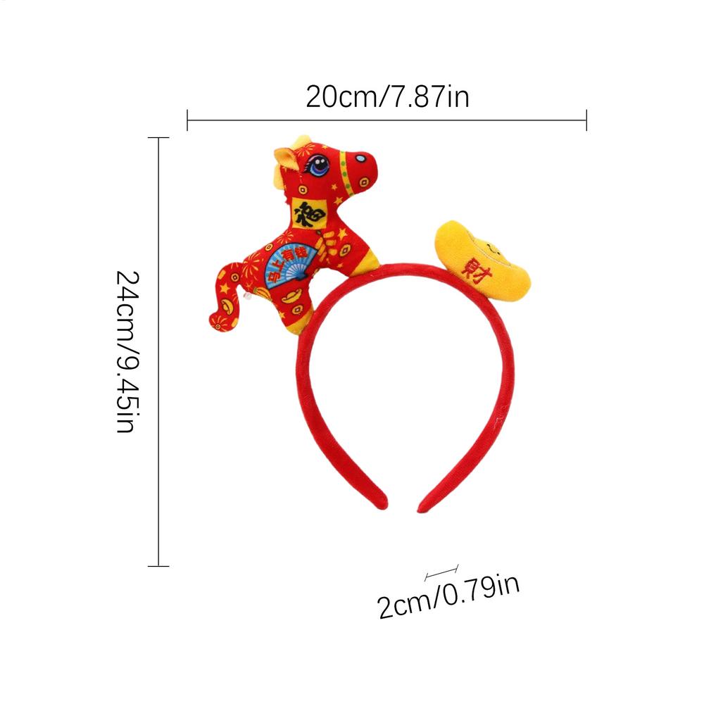 1PC Cosplay Headbands Funny Cute Hair Hoop Headwear Animal Cosplay Costume Headwear For Christmas Carnival Theme Party Dress-Up