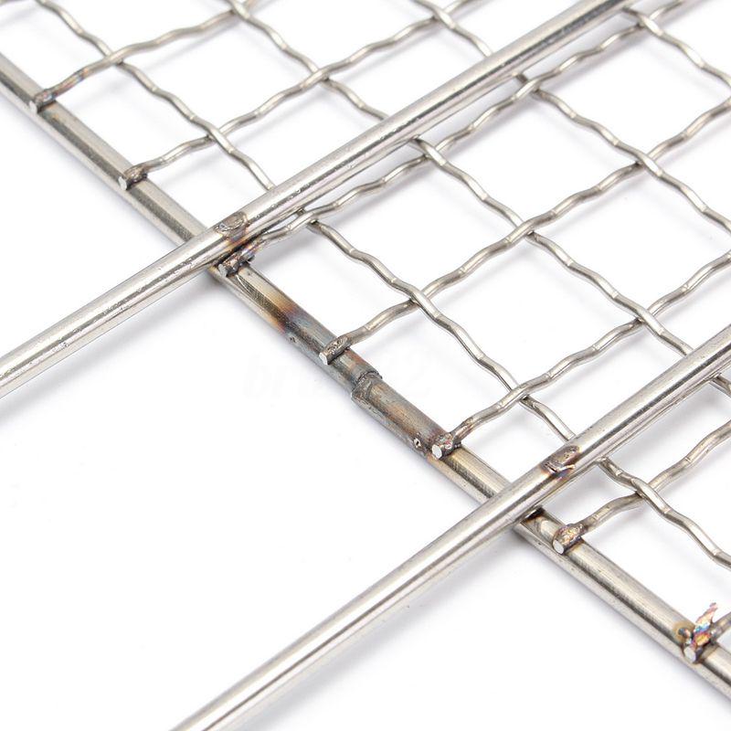 Stainless Steel/BBQ Fish Meat Net Barbecue Grill Mesh-Wire Clamp Outdoor Picnic Stainless Steel/BBQ Fish Meat Net Barbecue Grill Mesh-Wire Clamp Outdoor Picnic