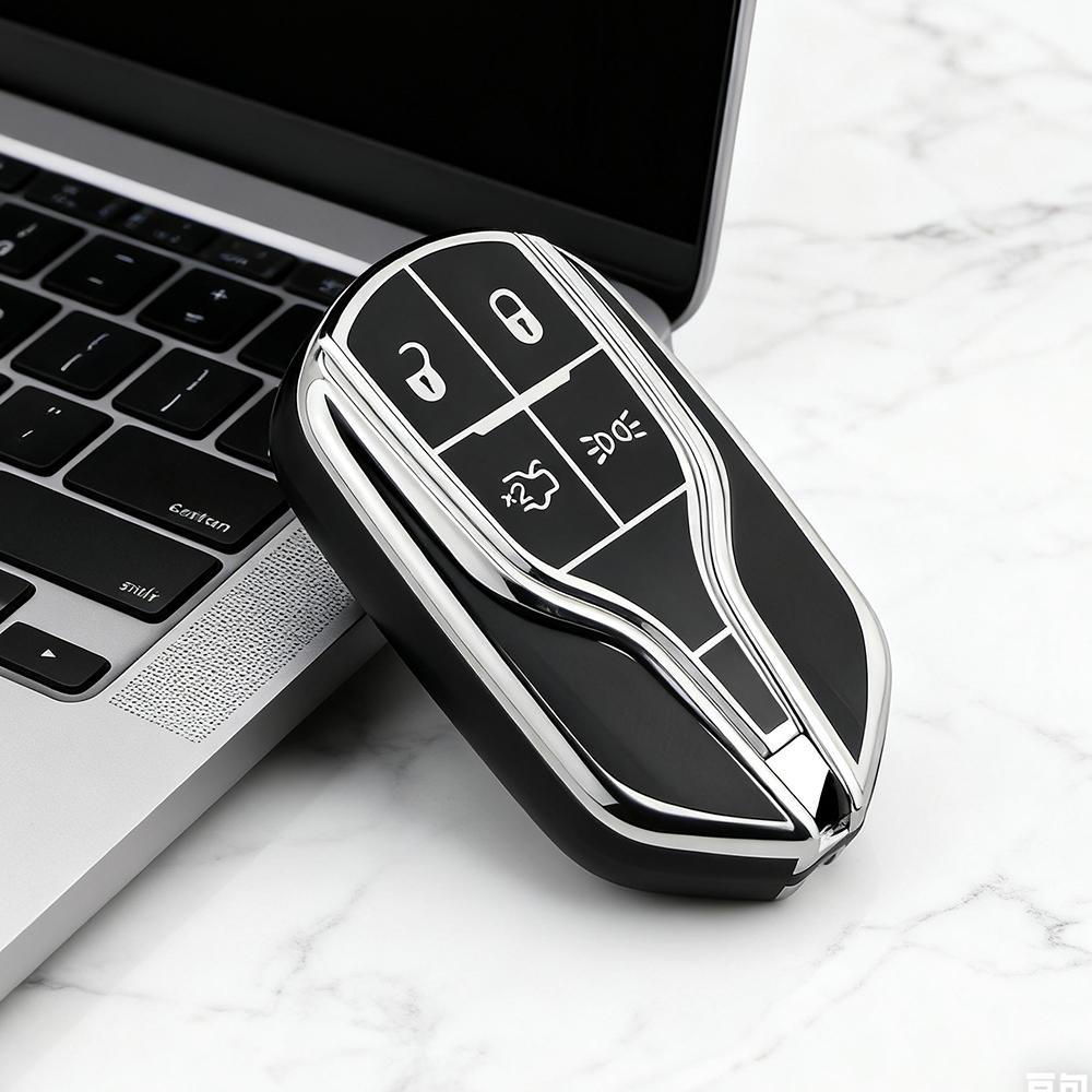 

Мягкий ТПУ Чехол для Ключа Дистанционного Управления Автомобилем Держатель для Maserati Levante Ghibli Quattroporte GT Granturism GranCabrio Автоаксессуары