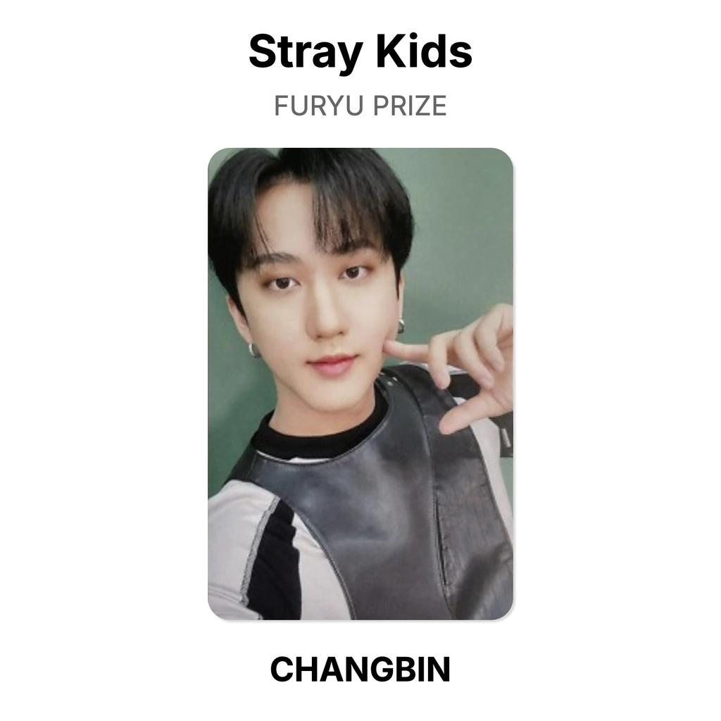 Stray Kids FURYU PRIZE Official Photocard