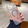 Apple-Compatible Ultra-Thin Magnetic Phone Case: Frosted TPU for iPhone 16, Precision Fit for 15Pro, 17ProMax