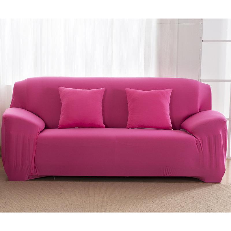 Elastic Plain Solid Sofa Cover Stretch Tight Wrap All-Inclusive Sofa Cover For Living Room Funda Sofa Couch Cover Armchair Cover