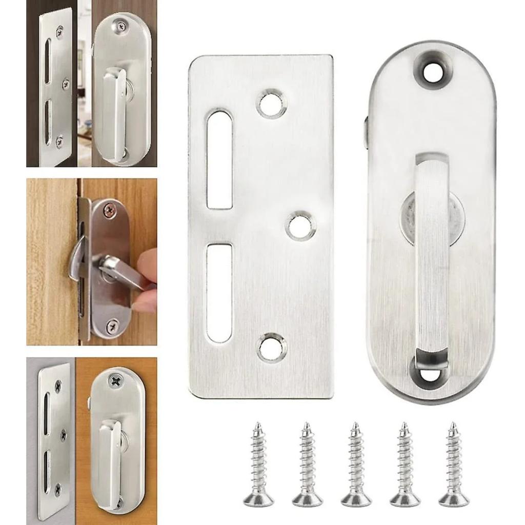Stainless Steel Door Latch Anti-rust,sliding Door Bolt-on Security Latch Close,garage Door Latch-85*31mm