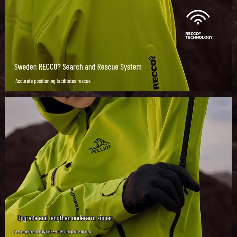 PELLIOT Rock Shell Pro Unisex Outdoor Hard Shell Jacket