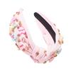 Women's Fashion Headwear Versatiles Knotted Hair Band Vintage Styles Headbands for Valentine's Day