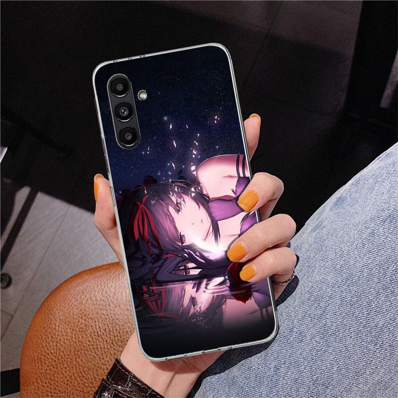 Madoka Magica Homura Phnoe Case for Samsung Galaxy A17 A37 A57 A16 A26 A36 A56 A15 A14 A13 A55 A54 A53 A35 A34 A33 A25 A24 A23 A