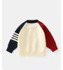 DUUDUU 2025 New Korean Style Baby Boys' Knit Sweater - Autumn/Winter Base Layer