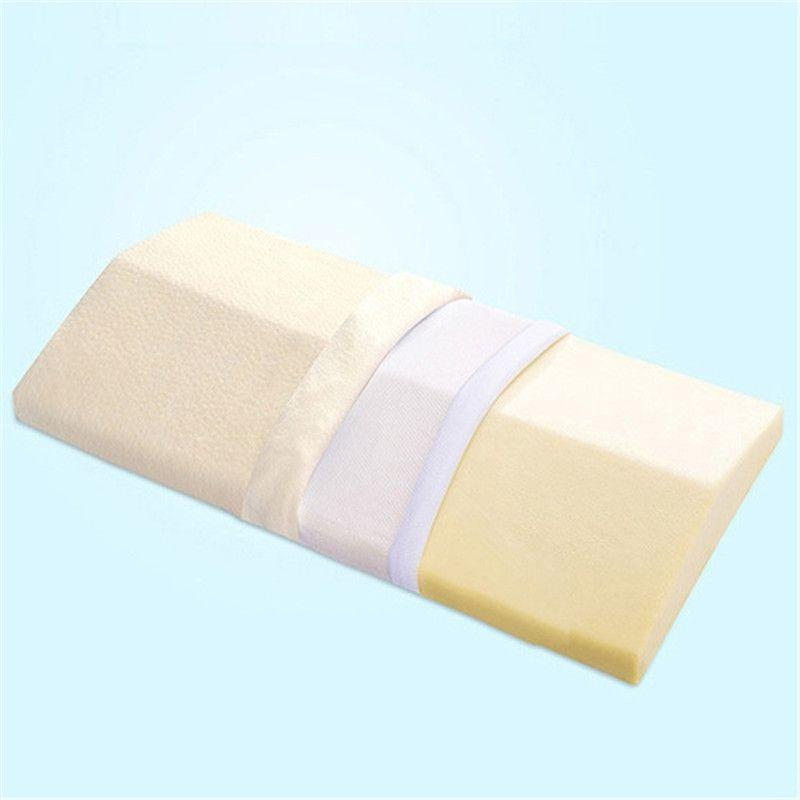 Premium Memory Foam Lumbar Support Wedge Pillow For Ultimate Back And Leg Comfort