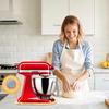 Eğik Başlı Stand Mikser Cihazı İçin Bambu Mikser Kaydırıcısı Kaydırma Mat Pedi Kitchen Aid Mikser Aksesuarları