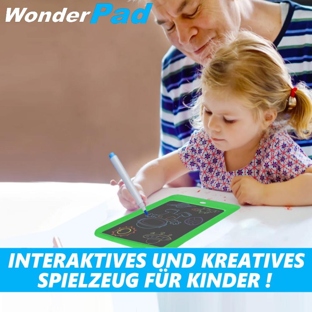 WonderPad Magische Zaubertafel LCD Pad Kinder Leuchttafel Schreibtafel Maltafel