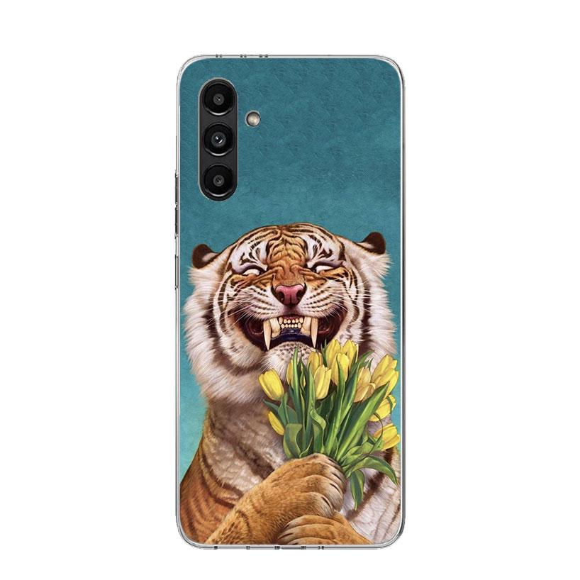 Superior Tiger Pattern Art Phone Case For Samsung Galaxy A17 A16 A14 A15 A13 A57 A56 A54 A55 A53 A37 A36 A34 A35 A33 A26 A24 A25