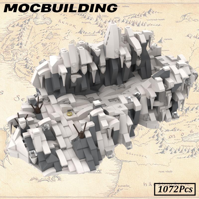 Middle-Earth Moc Building Blocks Scene Rings Building Kits Display Construction Christmas Present Birthday Gift