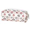 Portable Pen Storage Bag Cartoon Red Apple Puppy Printed Pencil Case Large Capacity Stationery Makeup Bag Gifts