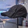 Strap design forward hat for women, spring and summer versatile baseball cap, face-slimming newsboy cap