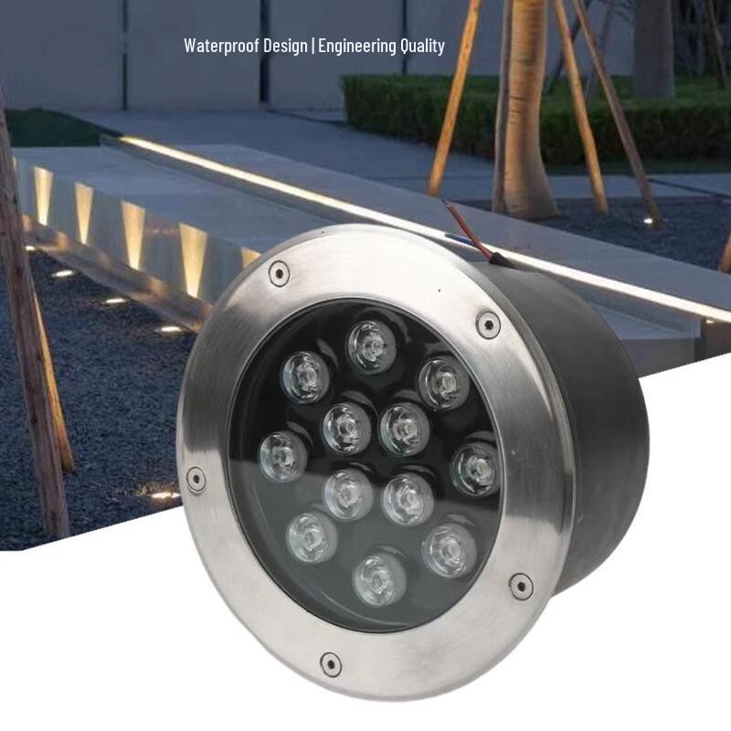 UOSULED Outdoor Waterproof LED In-Ground Garden Light