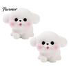 Small Decorative Figurines 2Pcs Mini Dog Figurines, Cute Resin Puppy Miniature Animal Figures, Car Dashboard Decorations Ornaments for Micro