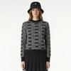 Munsingwear Women Sweater Transitional Season Pattern Dark Grey Mr122lsw12