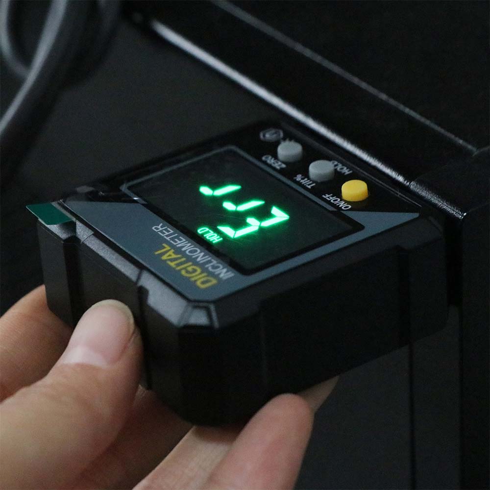 Single-sided Magnetic Electronic Angle Protractor Digital Inclinometer Level Gauge Tool