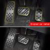 For Toyota Raize A200   MT Accelerator brake pedals Non Slip Performance Foot Pedal Pedal Covers Auto accessories