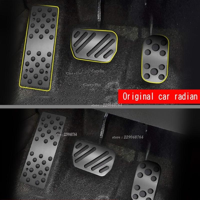 For Toyota Raize A200   MT Accelerator brake pedals Non Slip Performance Foot Pedal Pedal Covers Auto accessories