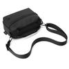 Men's Sports Crossbody Bag Multi-Pocket Small Square Bag Women Solid Color Shoulder Bag