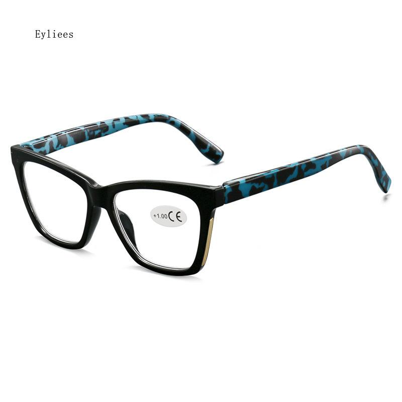 Fashion Women Reading Glasses Anti Blue Light Cat Eye Ladies High Quality Computer Presbyopic Eyeglasses +1.0 +4.0 Gafas Hombre