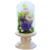 Art for Seasons Mini Offering Flowers Mini Glass Lila Preserved Flowers