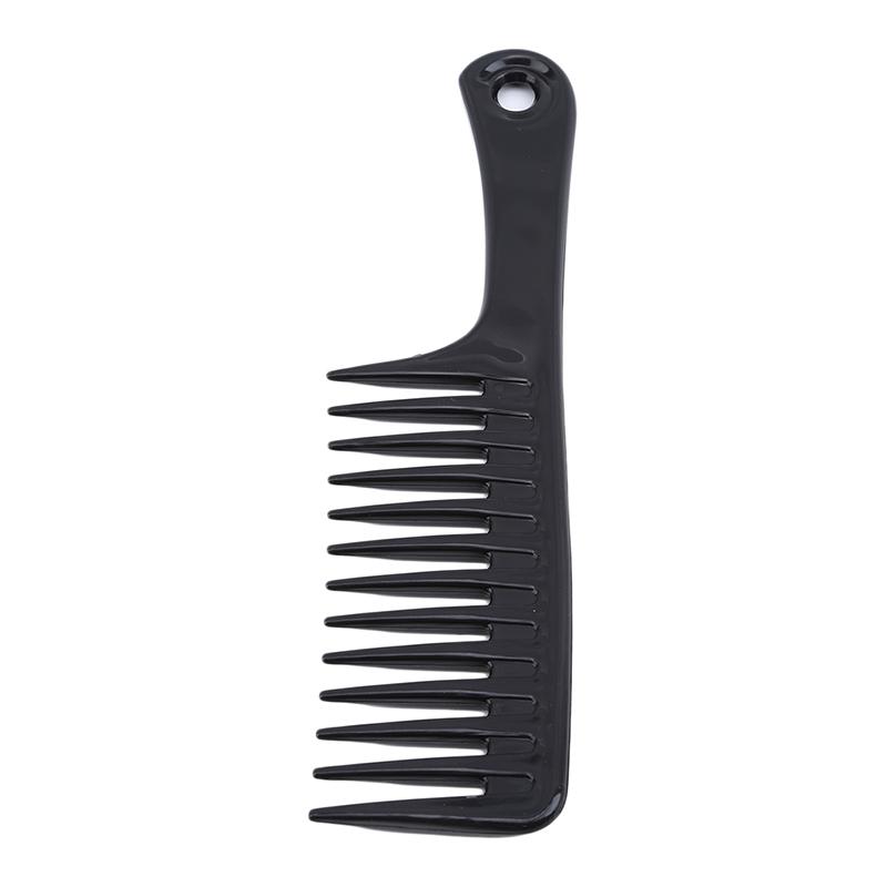 1 Pettine Antistatico a Denti Larghi Pettine da Salone per Shampoo per Capelli Spessi Capelli Lunghi e Capelli Ricci