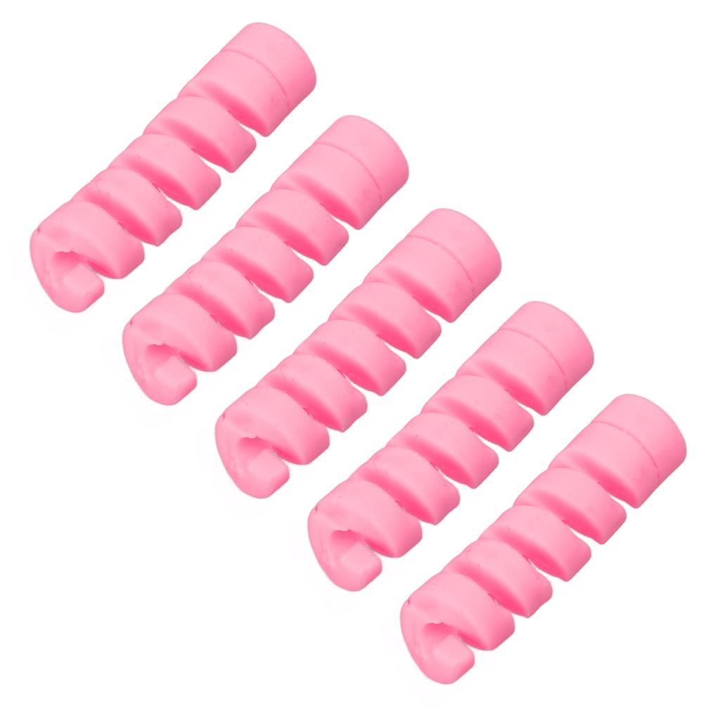 CANSUCC 5 ks Ochranný návlek na rám kola Gumový chránič bovdenu řazení a brzdového lanka kola Šedý